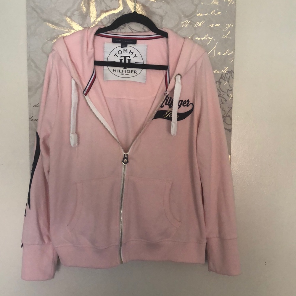 Tommy Hilfiger zip up hoodie- XL